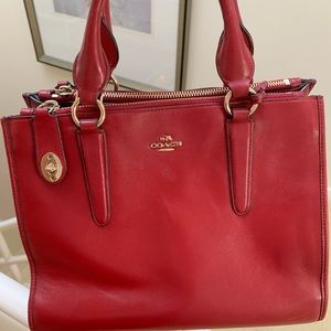 Coach Red Crosby Purse